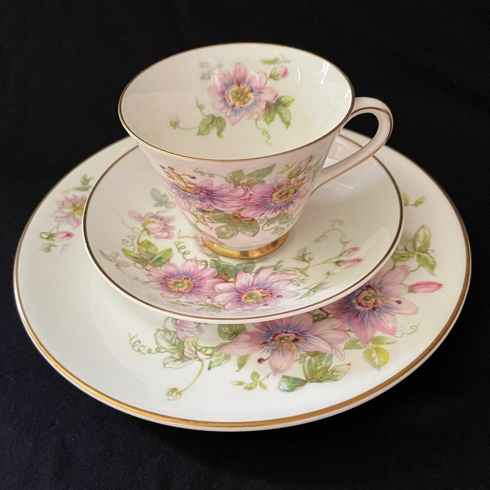 Royal Doulton Bone ChinaTeacup, Saucer, and Plate